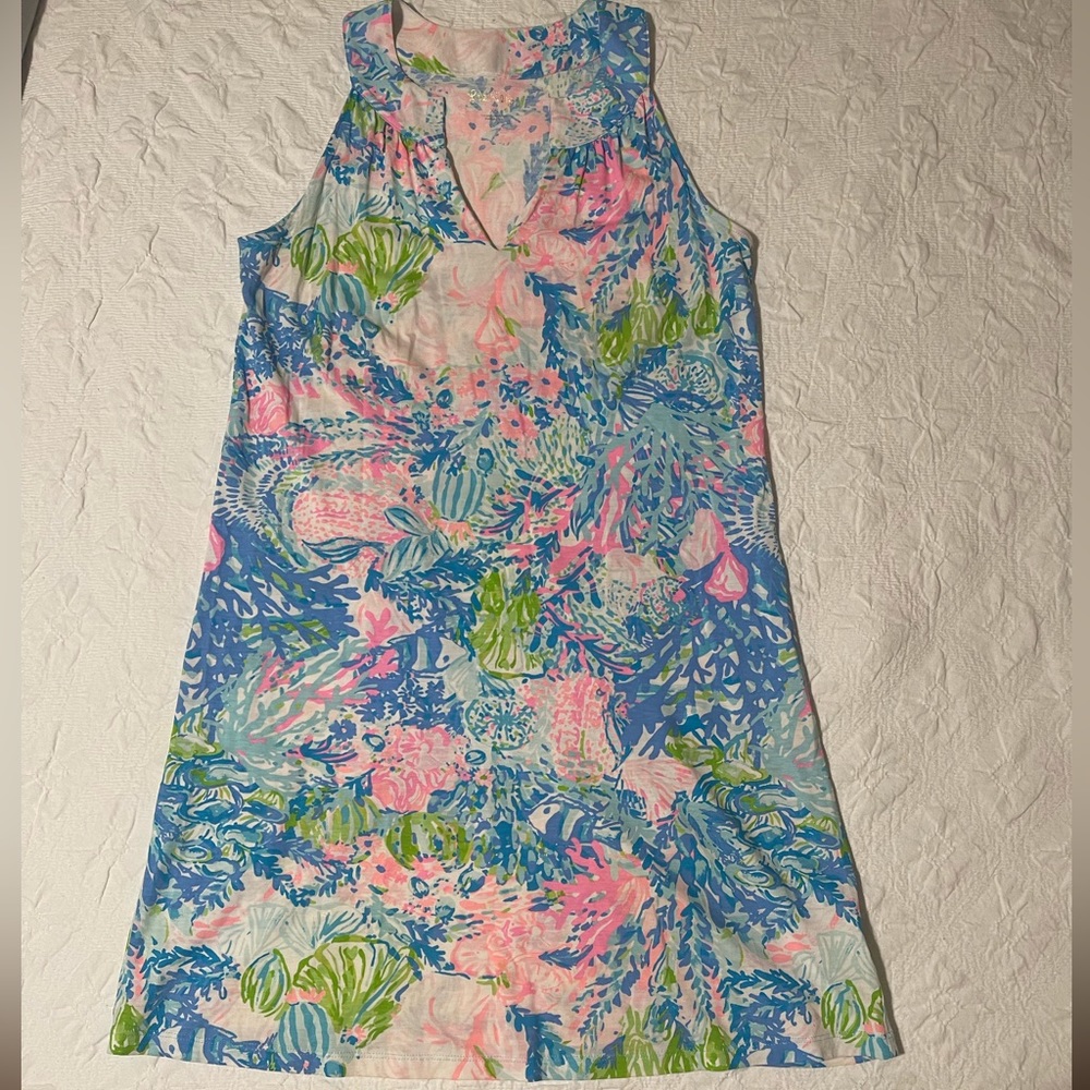 Lilly Pulitzer Dress in Fished My Wish Print